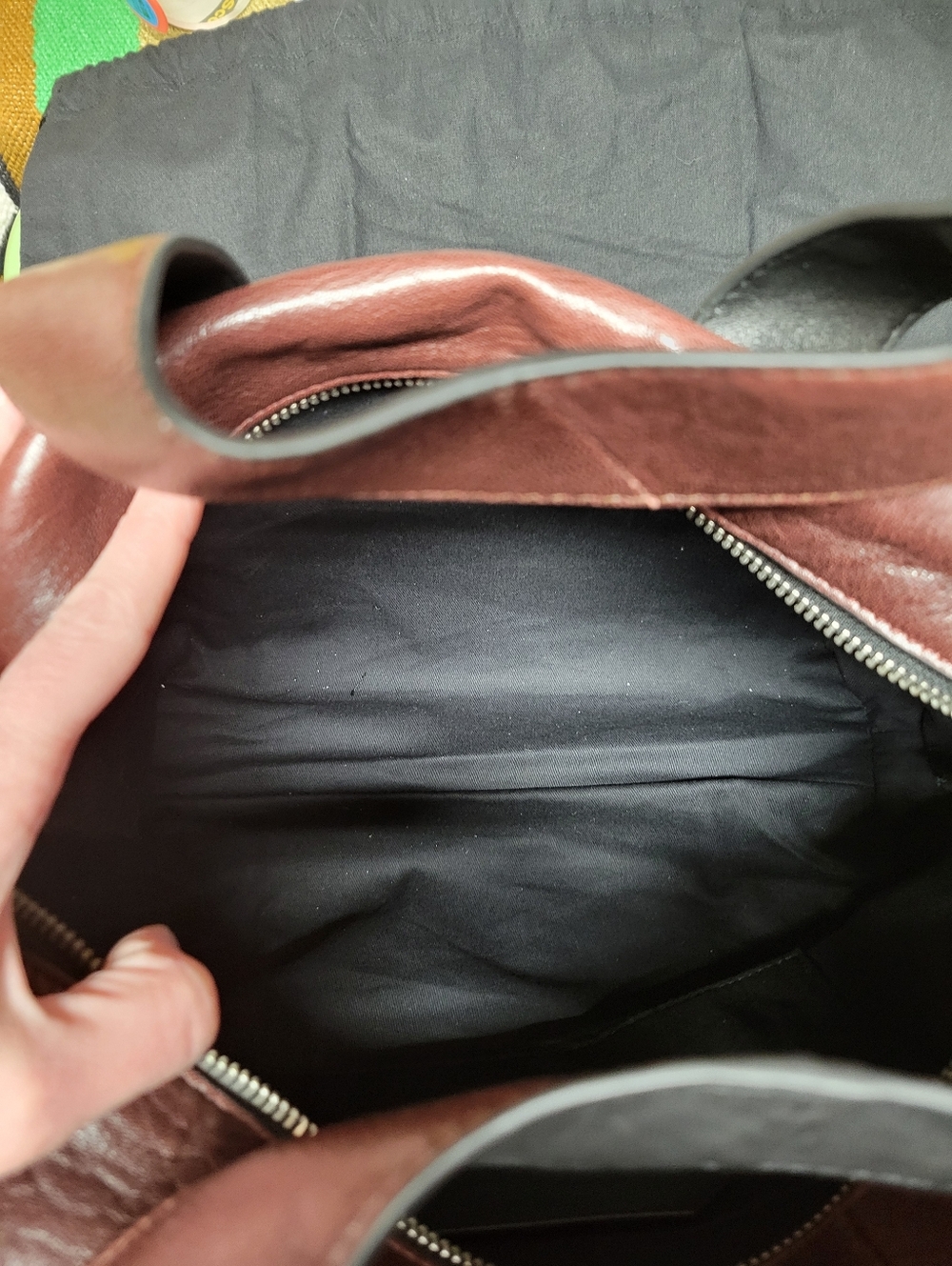 Allsaints Ares Port Leather Bag - Picture 3 of 4